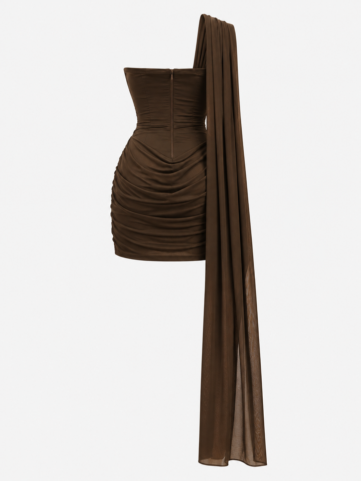 Muse One-Shoulder Mini Dress