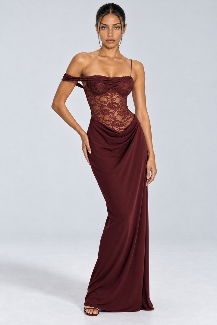 Vivienne Lace Maxi Dress
