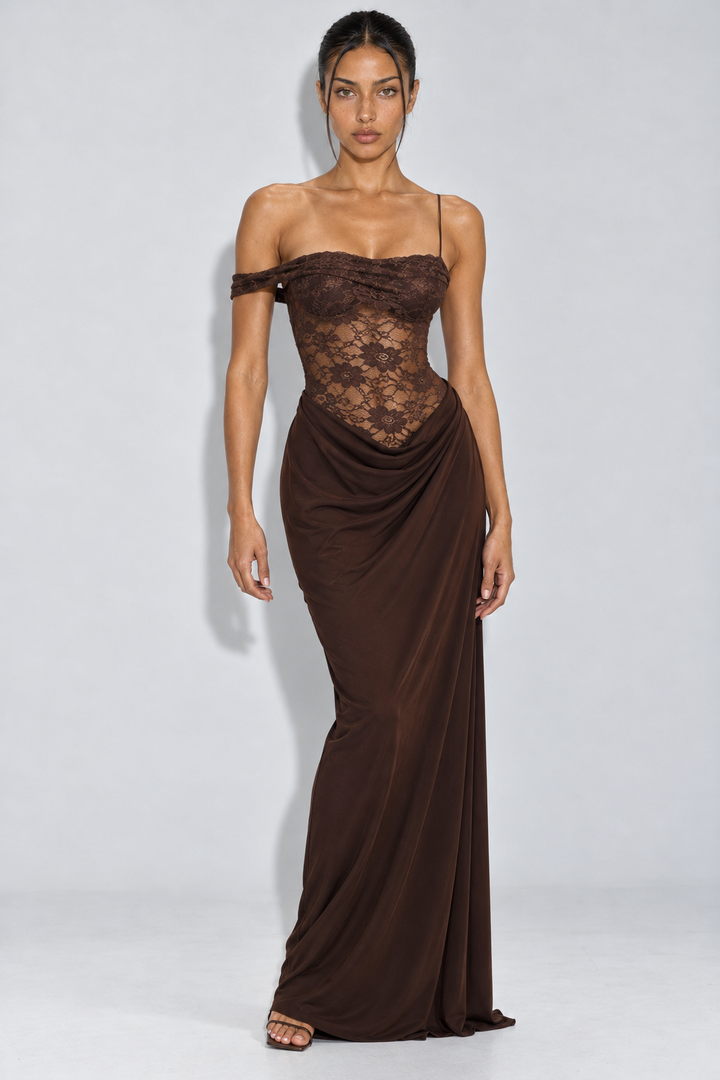 Vivienne Lace Maxi Dress