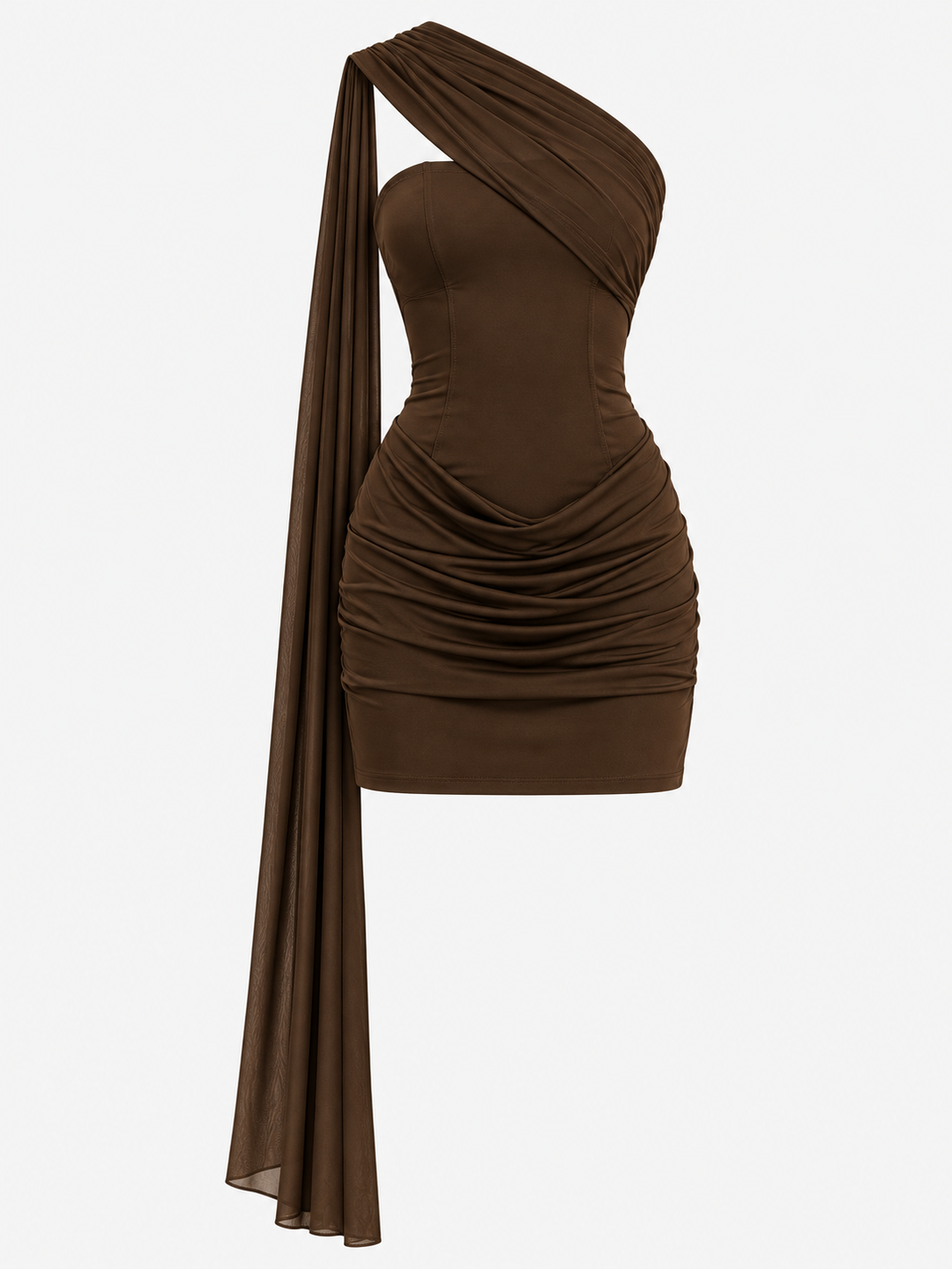 Muse One-Shoulder Mini Dress