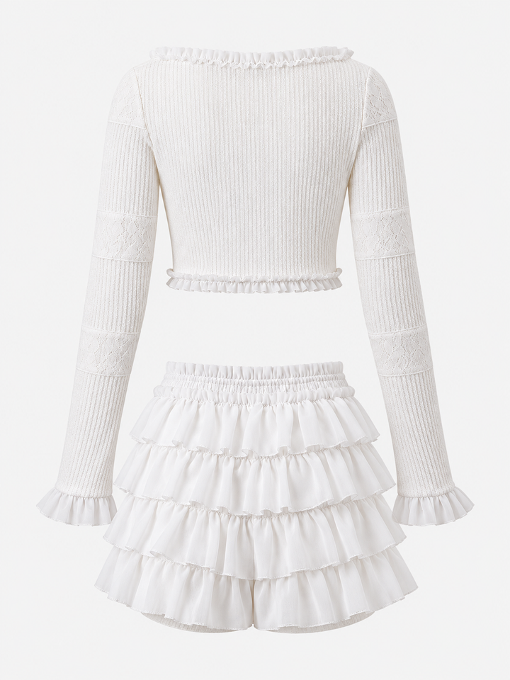 Léonie Ruffle Mini Set