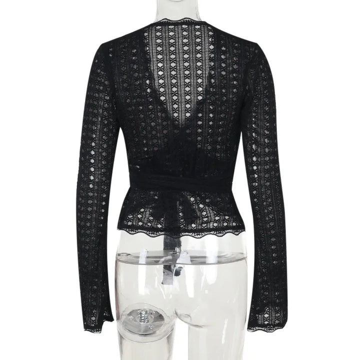 Lace Me Up Long Sleeve Tee