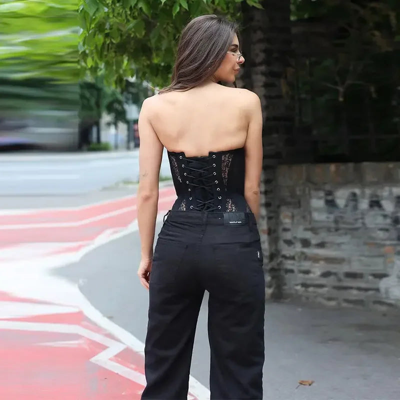 Odette Lace Corset Top