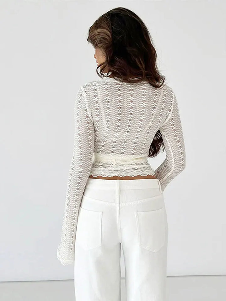 Lace Me Up Long Sleeve Tee