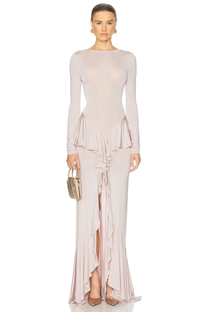Elegant Slim  Maxi Dress