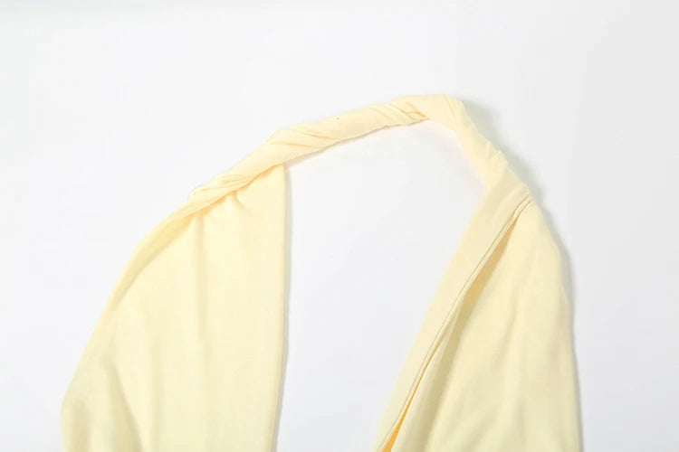 Elegant Peach Buttocks Sexy Dress