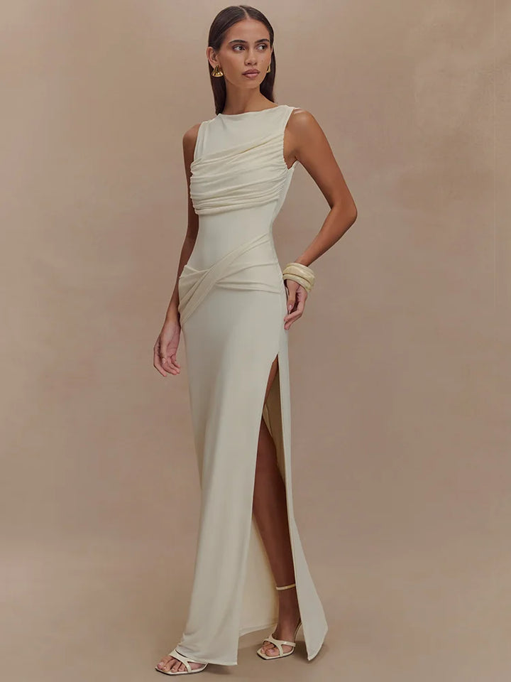 Confidence Drape Gown Dress