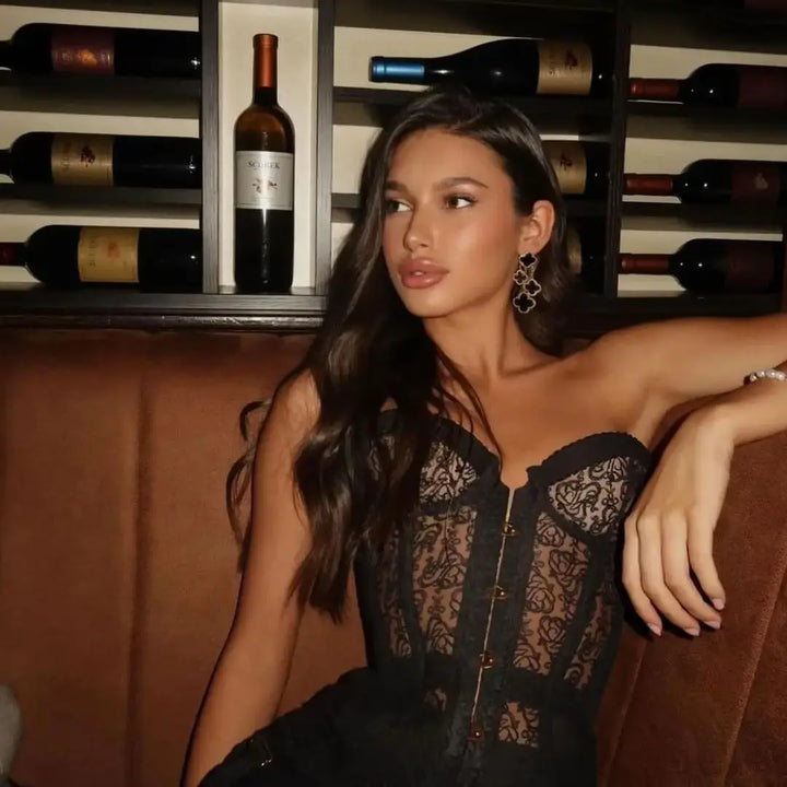 Odette Lace Corset Top