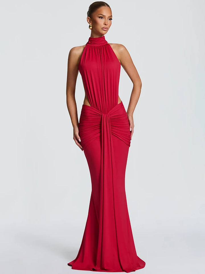 Sienne Draped Maxi Dress