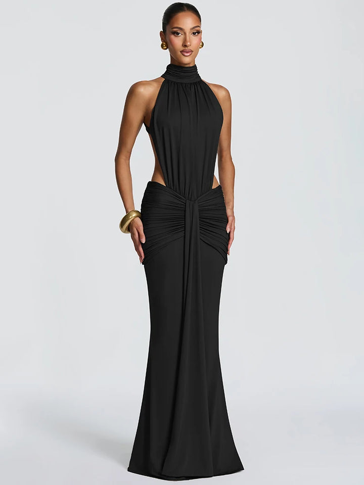 Sienne Draped Maxi Dress