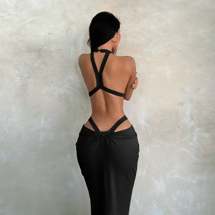 Solène Cut-Out Maxi Dress
