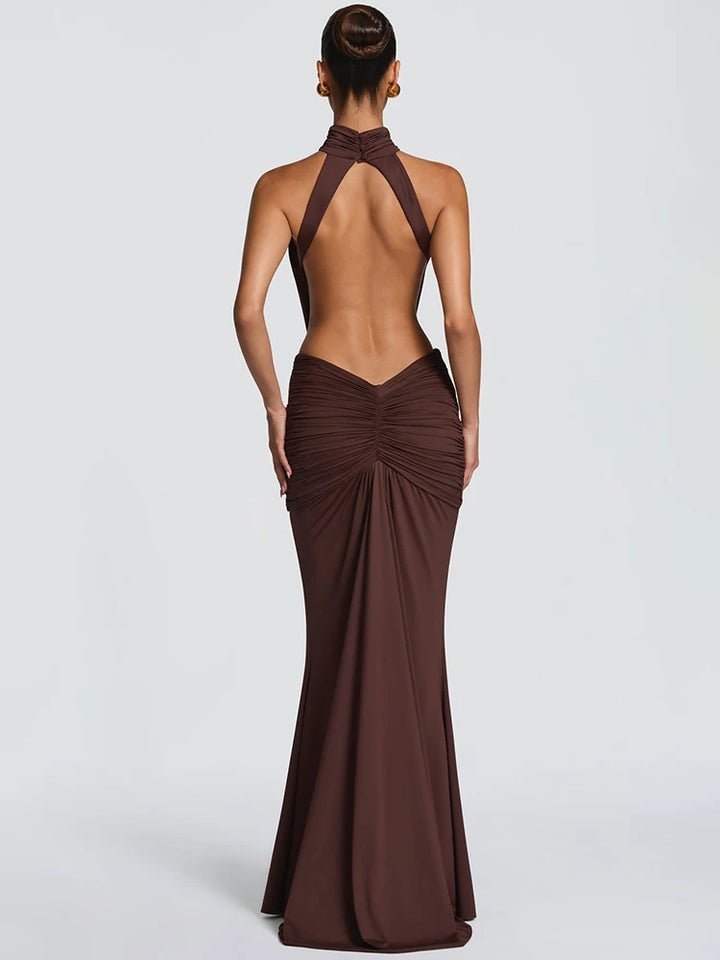 Sienne Draped Maxi Dress