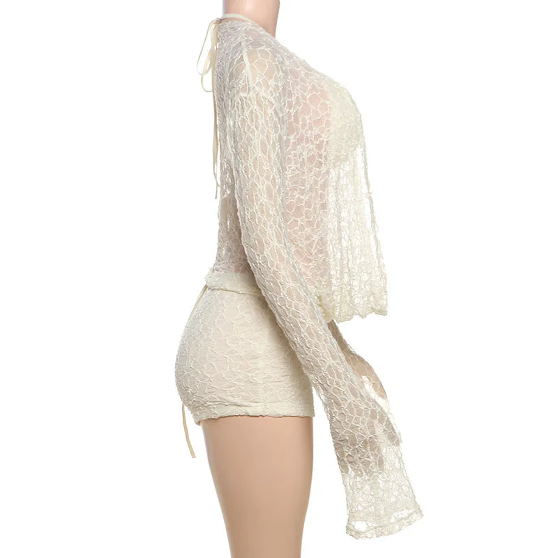 Amara Lace Three-Piece Set