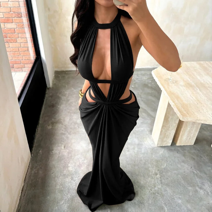 Solène Cut-Out Maxi Dress